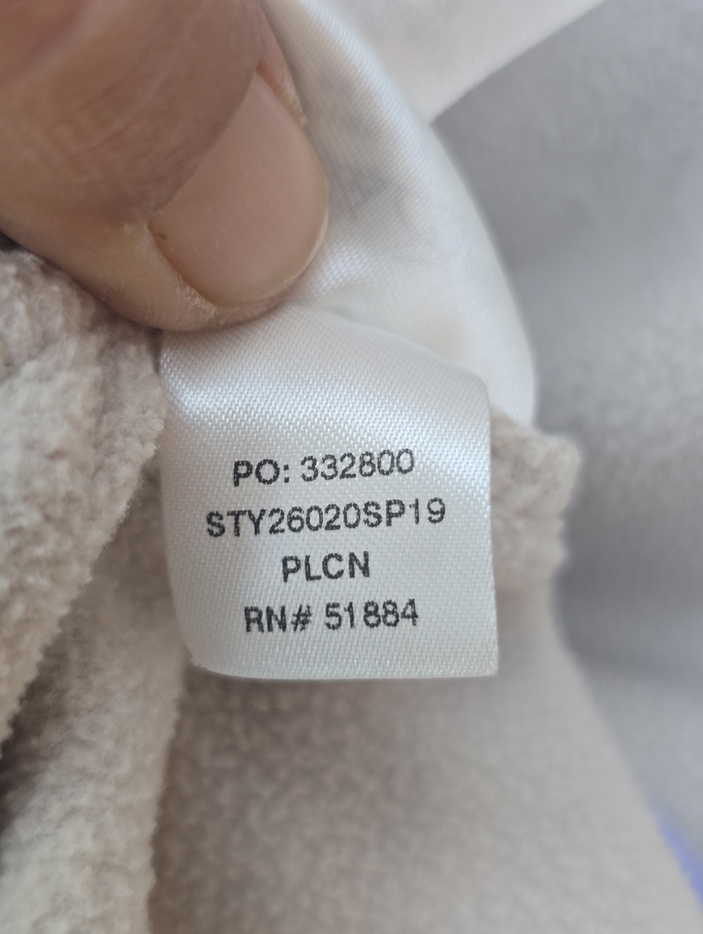 Patagonia Women's Micro D Snap-T Fleece Pullover Large Pelican/Lilac 26020 SP19 - Picture 8 of 8